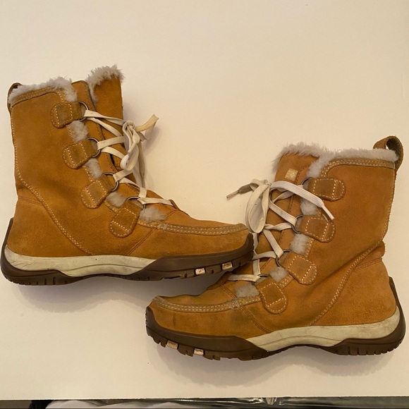 Columbia Women’s Winter Lace-Up Boots Size 7 - Picture 4 of 8